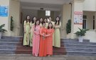Cán bộ, công chức nữ, hội LH phụ nữ xã Dân Lực hưởng ứng tuần lễ mặc áo dài: Tôn vinh giá trị truyền thống